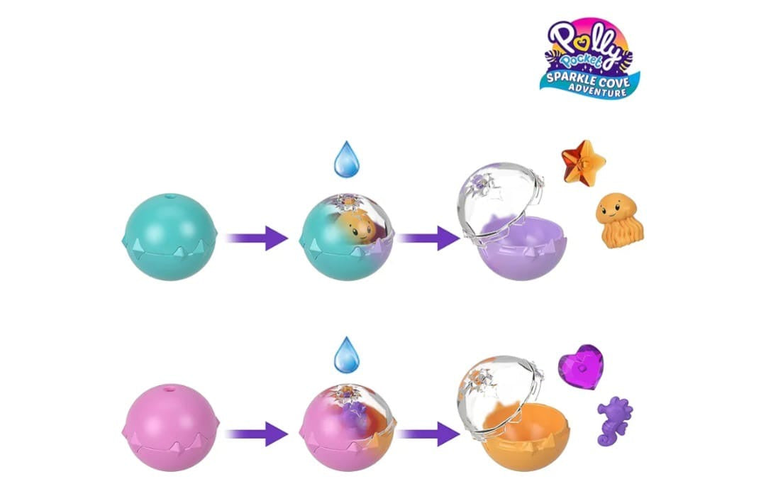 Baúl del tesoro de Sparkle Cove Adventure de Polly Pocket